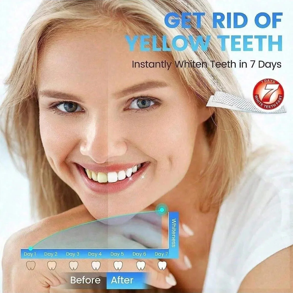 QuickSmile Daily Pro Brighten Teeth Strips