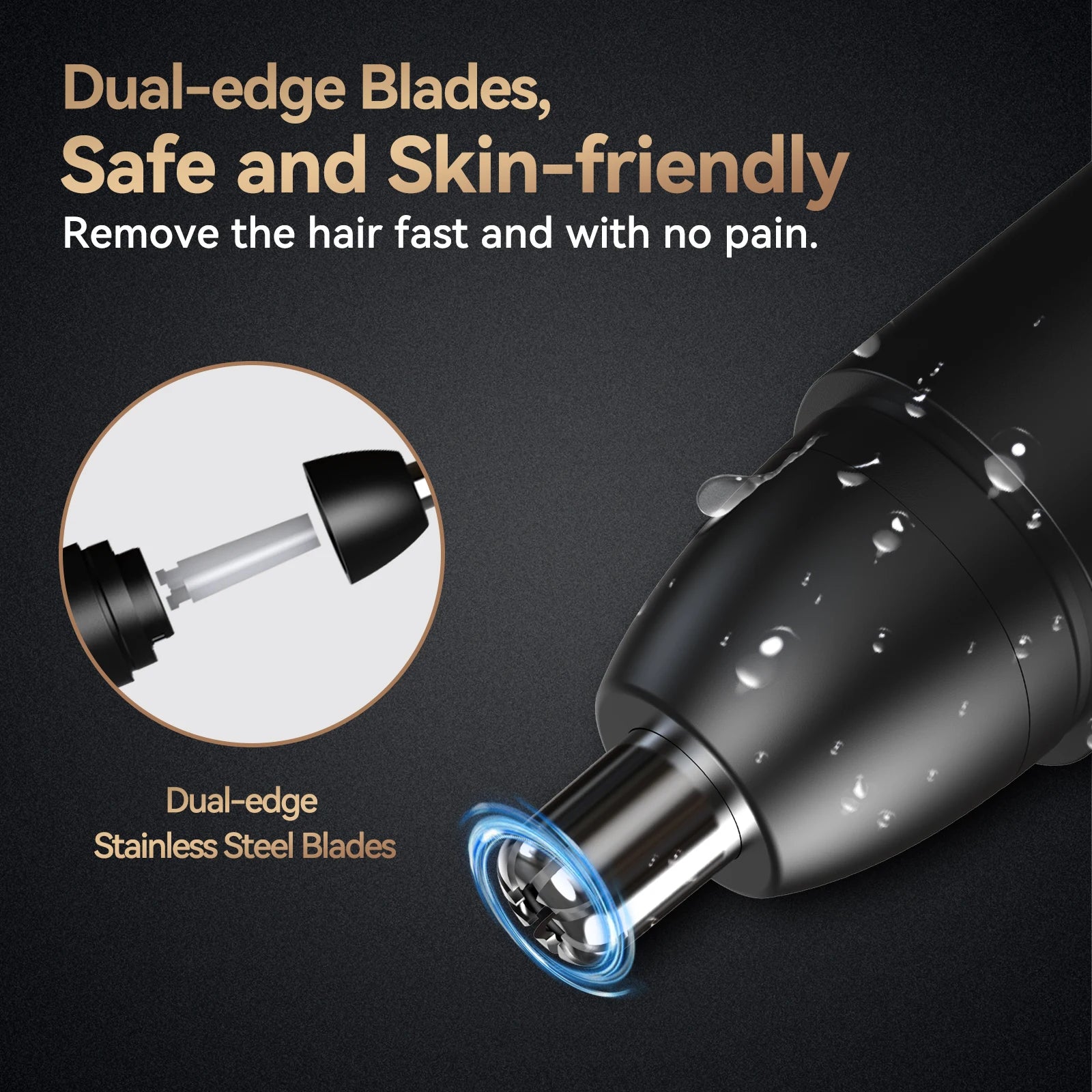GentleTrim Precision Nose & Brow Trimmer