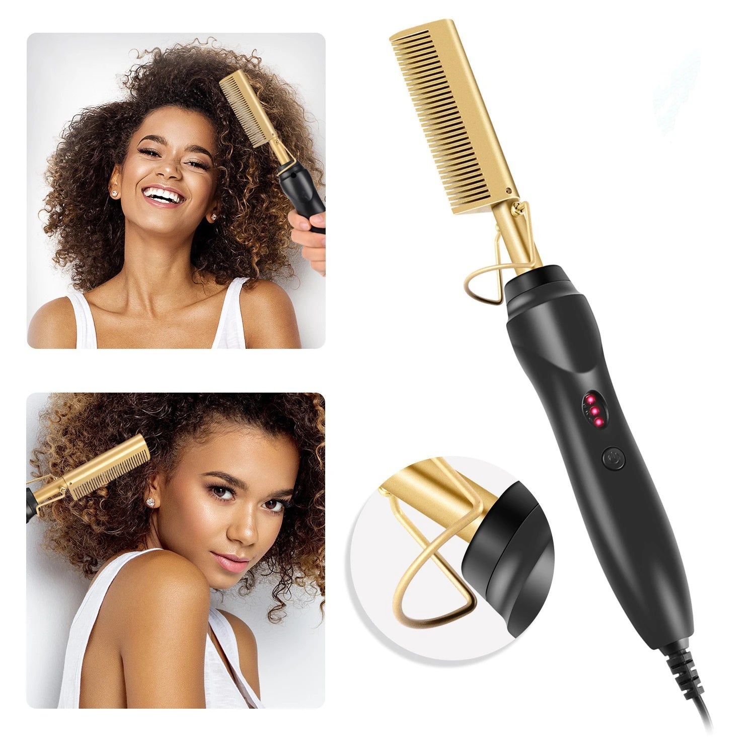 QuickHeat Hair Comb