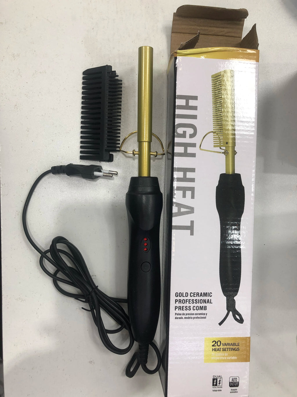 QuickHeat Hair Comb