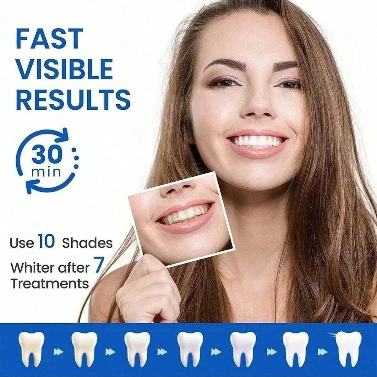 QuickSmile Daily Pro Brighten Teeth Strips