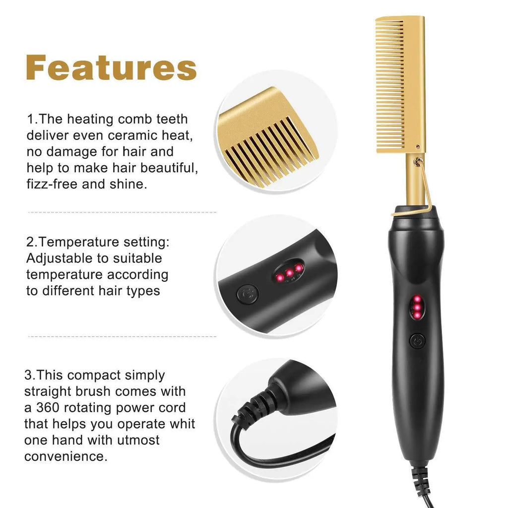 QuickHeat Hair Comb